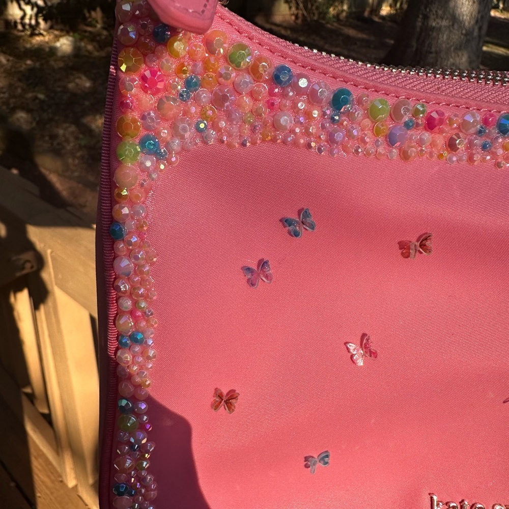 Custom Beaded Kate Spade Bag - Picture 5 of 8